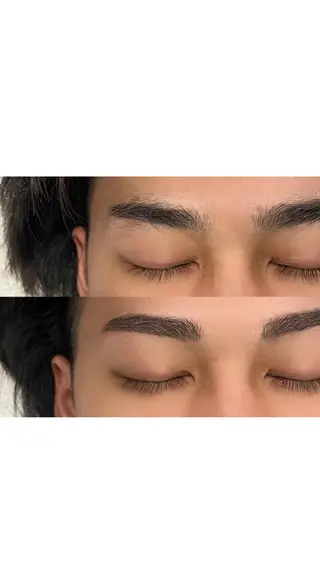 メンズ アイブロウ Rinka  /韓国 アイドルまつ毛🎀♥のマツエク・マツパデザイン