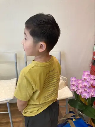 ショート メンズ キッズ okuda yuukiのヘアスタイル