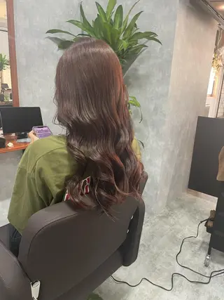 ロング andKおもろまち店 艶ダブルカラー✨のヘアスタイル