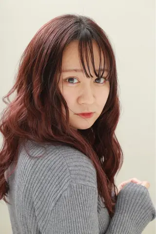 ロング カラー Uni_Une所属・佐野 寛のヘアスタイル