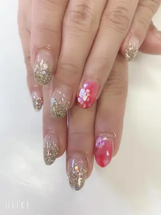 ショート JNA認定講師🌸 RIEのネイルデザイン