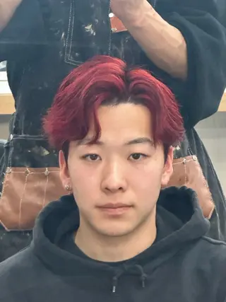 メンズ 韓国ヘア忠実再現/ 韓国ヘア/tomoのヘアスタイル