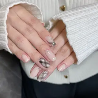 ネイル By moonネイル 🌷ワンホン/韓国風のネイルデザイン