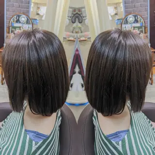 ミディアム 池田 恵久美のヘアスタイル