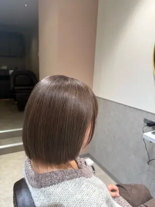 ショート カラー eN° by youres hair 銀座店所属・髪質改善/艶カラー /縮毛矯正/森田のヘアスタイル