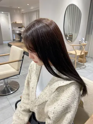 ロング ショート/ボブ/顔周 りレイヤー/RINAのヘアスタイル