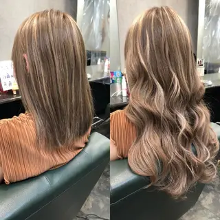 セミロング ANKH CROSS 池袋所属・*エクステ/髪質改善 カラー特化*マサキのヘアスタイル