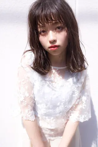 ミディアム ai あいのヘアスタイル