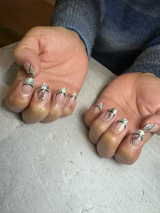 ネイル nail&eyelash mate所属・京都/東向日/桂 ayumiのネイルデザイン