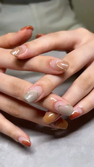 ネイル 関山 志乃のネイルデザイン