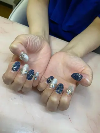 ネイル chiara  長さ出し/パラジェルのネイルデザイン