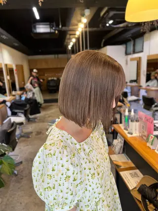 ミディアム うるツヤハイトーン✨ /西川郁巳のヘアスタイル