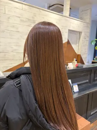 ロング Un ami shibuya所属・平居 舞白のヘアスタイル