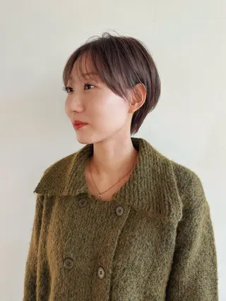 ショート カラー Stir Maison 大宮所属・ryuma/ボブ /透明感カラーのヘアスタイル