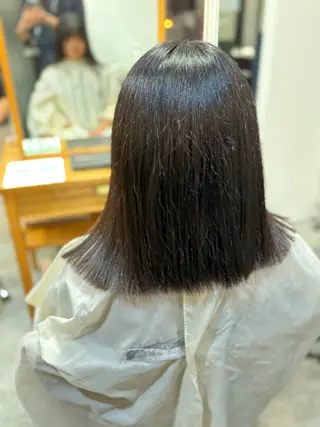セミロング 宇田 真基のヘアスタイル