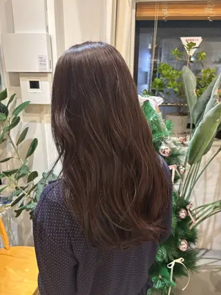 ロング 矢崎 明莉のヘアスタイル
