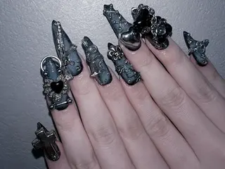 メンズ ネイル Bloom kabukiのネイルデザイン