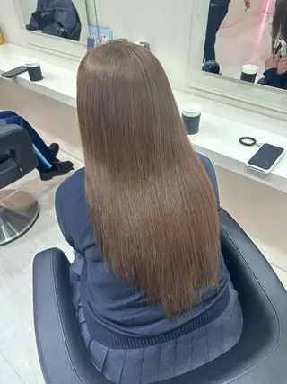 ロング カラー ヘアアレンジ 🎀 yuuka🎀のヘアスタイル