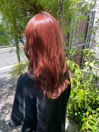 ロング カラー ダメージレス美容師 🌱水島侑理のヘアスタイル