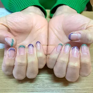 ネイル GO TODAY シェアサロン 表参道Colore店所属・K. Ayanaのネイルデザイン