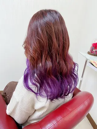 セミロング カラー KEN 🌟のヘアスタイル