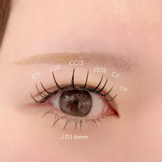 マツエク・マツパ Makea南越谷 後藤のマツエク・マツパデザイン