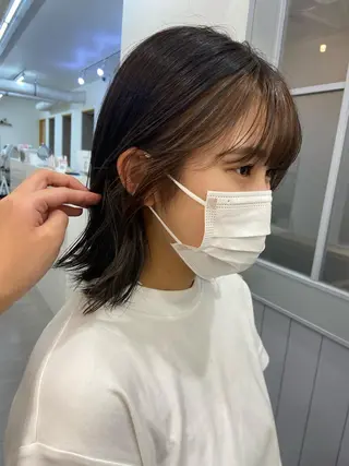 ミディアム SUNC🍀大熊 花奈絵🍀のヘアスタイル