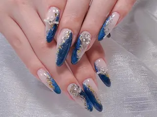 ネイル 💙羽生 彩光💙のネイルデザイン