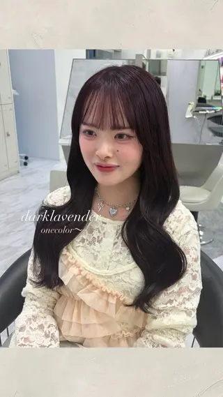 ロング カラー ParveMix ♡白神みやびのヘアスタイル