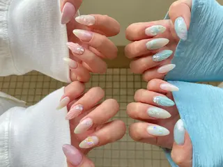 ロング ネイル ✴︎ Delightのネイルデザイン