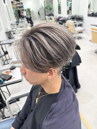 ミディアム カラー メンズ Joule 大分メンズのヘアスタイル