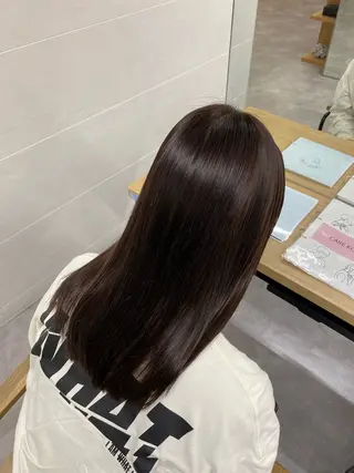 セミロング CARE神戸店所属・SAKI /カラー/神戸/三宮のヘアスタイル