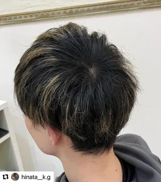 ミディアム カラー メンズ 🩷Eny terrace🩷のヘアスタイル
