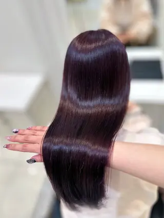 ロング カラー orgo所属・︎︎☁🧺チヒロ モデル募集🧺︎︎☁のヘアスタイル