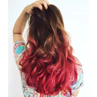 ロング カラー 門田 恭弥のヘアスタイル