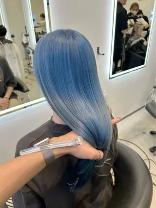 カラー QUON.伊勢崎店所属・ブリーチ＆ハイトーン 歌 心のヘアスタイル