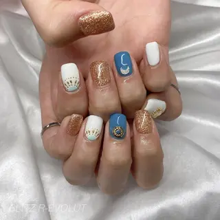 ネイル ☁️BLITZ 🎀笠原雪音🎀のネイルデザイン