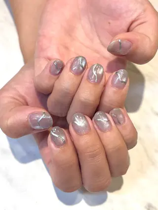 ネイル ちゅるんネイル🎀 Yuriのネイルデザイン