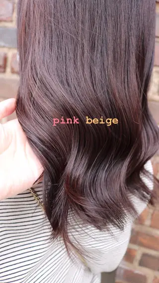 ミディアム カラー 髪質改善カラー🫧 西岡 有希のヘアスタイル