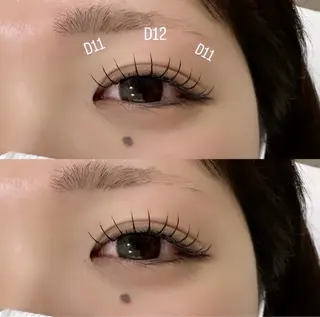 マツエク・マツパ prize iris ASUKAのマツエク・マツパデザイン