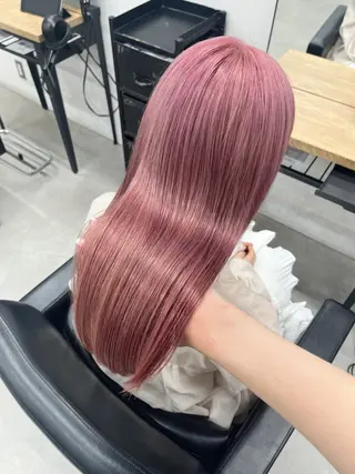 セミロング カラー ヘアアレンジ 🫧透明感カラー/ ナルハ🫧のヘアスタイル