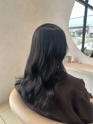 ロング カラー 小島 星愛のヘアスタイル