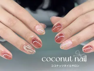 ネイル 神田 ココナッツのネイルデザイン