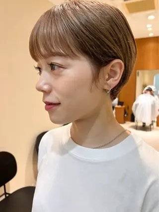 ショート yiye青山店所属・無料カットモデル /yuukaのヘアスタイル