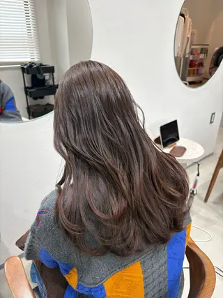 ロング ボブ/レイヤー /河内温太のヘアスタイル