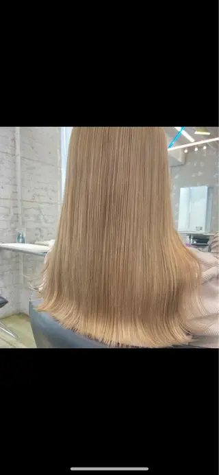 ロング カラー ザクザクレイヤー 🍀/ブリーチ/小田のヘアスタイル