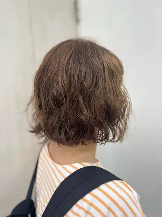 パーマ 濱地 美乃理のヘアスタイル