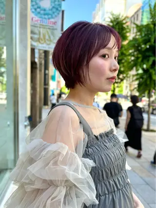 ショート 【カット】 根本翔太のヘアスタイル