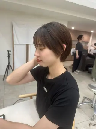 ショート 林 莉央のヘアスタイル