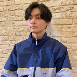 メンズ メンズパーマ いしだ りょうのヘアスタイル